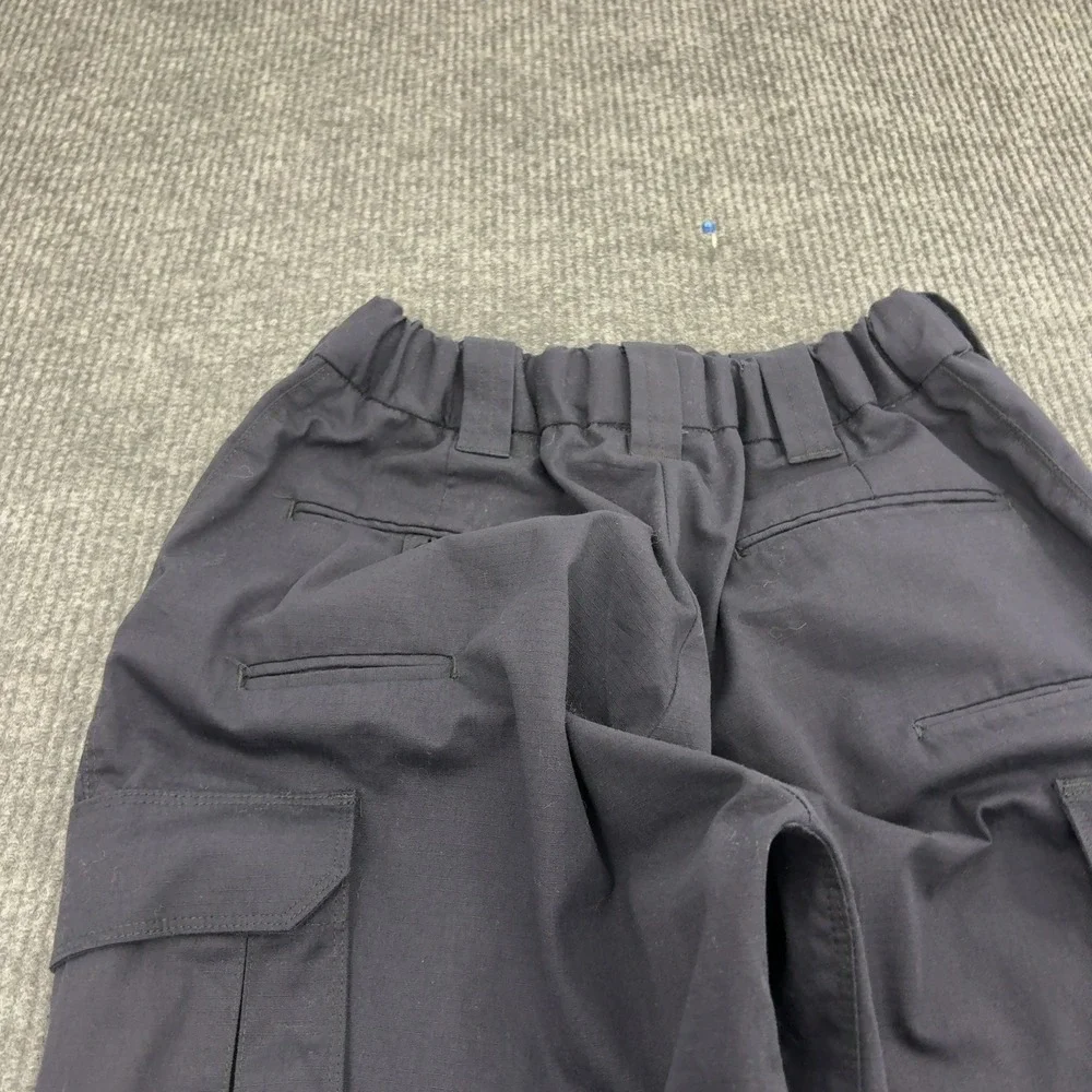 Flying Cross Cargo Pants Mens 29x28.5 Navy Blue Ripstop Tactical Uniform Utility